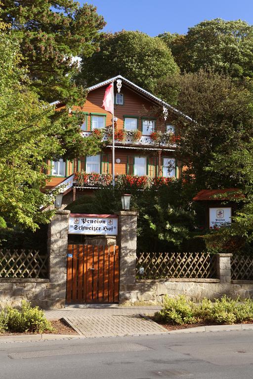Pension Schweizer Hof Wernigerode Extérieur photo
